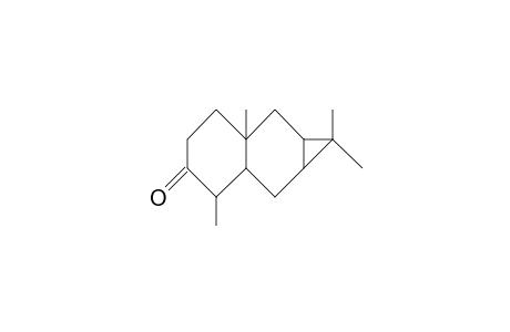 1,4,4,8-Tetramethyl-tricyclo(5.4.0.0/3,5/)undecan-9-one