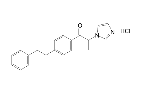 2-(imidazol-1-yl)-4'-phenethylpropiophenone, monohydrochloride