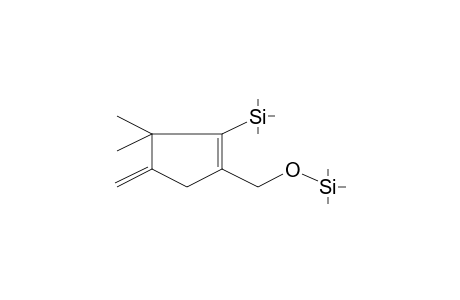 ([3,3-Dimethyl-4-methylene-2-(trimethylsilyl)-1-cyclopenten-1-yl]methoxy)(trimethyl)silane
