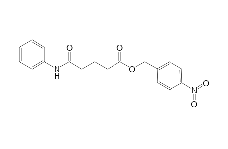 4-Nitrobenzyl 5-anilino-5-oxopentanoate