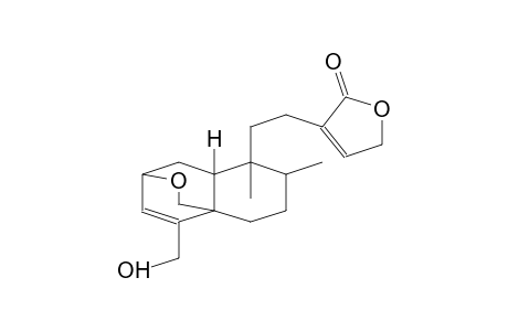 3H-3,8A-ETHANO-1H-2-BENZOPYRAN-9-METHANOL, 5-[2-(2,5-DIHYDRO-2-OXO-3-FURANYL)ETHYL]-4,4A,5,6,7,8-HEXAHYDRO-5,6-DIMETHYL-