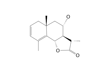 11-B-H-EUDESMA-2,4-DIEN-12,6-A-OLIDE,8-A-HYDROXY