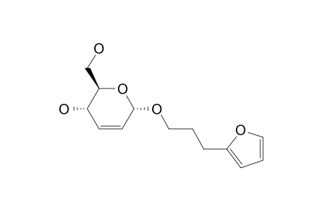 3'-(FURAN-2''-YL)-PROPYL-2,3-DIDEOXY-ALPHA-D-ERYTHRO-HEX-2-ENOPYRANOSIDE