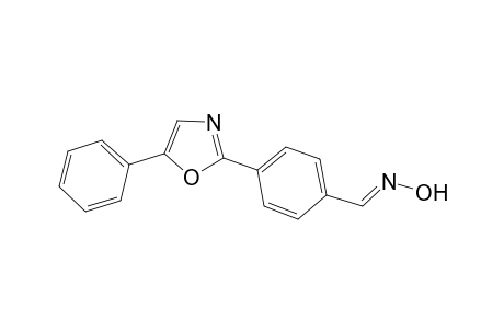 Benzaldehyde, 4-(5-phenyl-2-oxazolyl)-, oxime