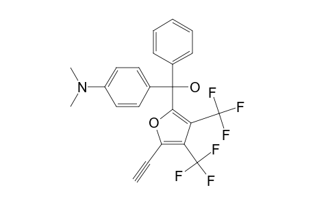 [ 4'-(Dimethylamino)phenyl] [5'-ethynyl-3',4'-bis(trifluoromethyl)-2'-furyl ] phenylmethanol