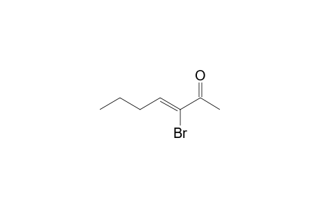 3-Bromo-3-hepten-2-one