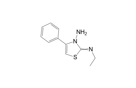 2-(Ethylimino)-4-phenyl-1,3-thiazol-3(2H)-amine