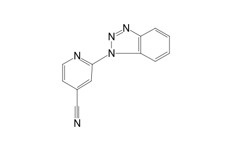 2-(1H-benzotriazol-1-yl)isonicotinonitrile