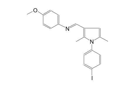 benzenamine, N-[(E)-[1-(4-iodophenyl)-2,5-dimethyl-1H-pyrrol-3-yl]methylidene]-4-methoxy-