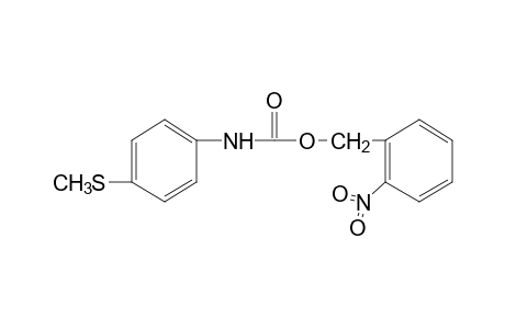 p-(methylthio)carbanilic acid, o-nitrobenzyl ester