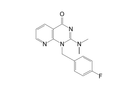 2-(dimethylamino)-1-(p-fluorobenzyl)pyrido[2,3-d]pyrimidin-4(1H)-one