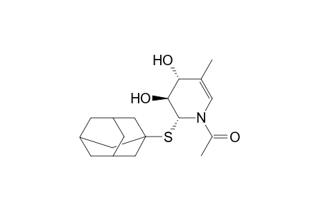 3,4-pyridinediol, 1-acetyl-1,2,3,4-tetrahydro-5-methyl-2-(tricyclo[3.3.1.1(3,7)]dec-1-ylthio)-, (2.alpha.,3.beta.,4.alpha.)-