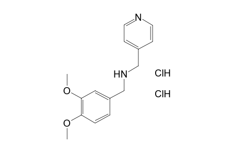 4-[(veratrylamino)methyl]pyridine, dihydrochloride