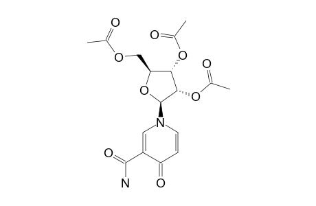 4-OXONICOTINAMIDE-1-(1'-BETA-D-2',3',5'-TRI-O-ACETYL-RIBOFURANOSIDE