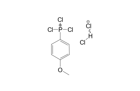 TRICHLOR-(4-METHOXYPHENYL)-PHOSPHONIUM-HYDROGENDICHLORIDE