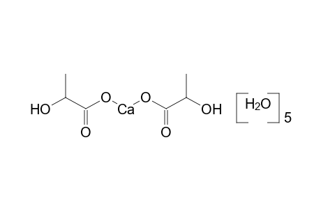 lactic acid, calcium salt, pentahydrate