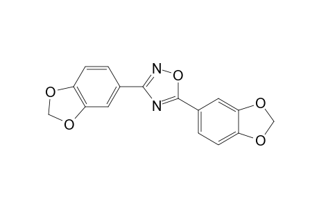 1,2,4-Oxadiazole, 3,5-di(1,3-benzodioxol-5-yl)-