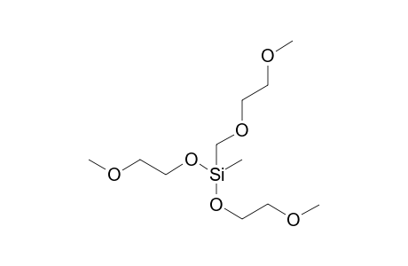 Bis(2-methoxyethoxy)[(2-methoxyethoxy)methyl]methylsilane