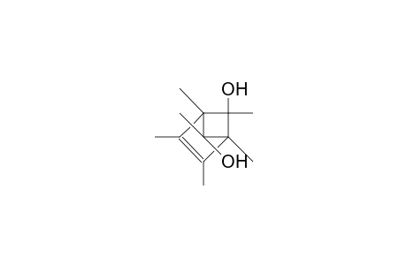 anti-5,6-Dihydroxy-1,2,3,4,5,6-hexamethyl-bicyclo(2.1.1)hex-2-ene