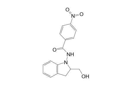 1-(4-Nitrobenzoylamino)-2-hydroxymethylindoline