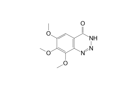 6,7,8-trimethoxy-1,2,3-benzotriazin-4(3H)-one