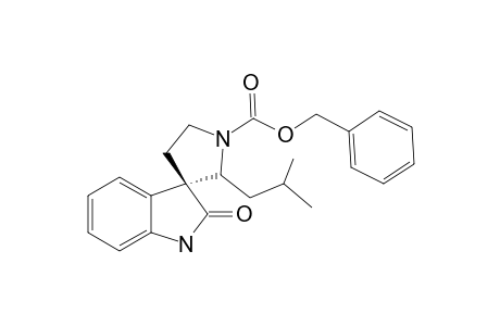 (2'S,3R)-1-(Benzyloxycarbonyl)-2-(2'-methylpropyl)spiro[3H-indole-3,3'-pyrrolidin]-2(1H)-onepyrido[3,4-b]indole