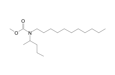 Carbonic acid, monoamide, N-(2-pentyl)-N-undecyl-, methyl ester