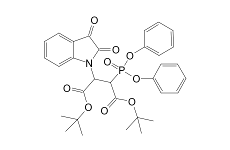 DI-(TERT.-BUTYL)-2-(2,3-DIOXO-2,3-DIHYDRO-1H-INDOL-1-YL)-3-(DIPHENOXYPHOSPHORYL)-SUCCINATE