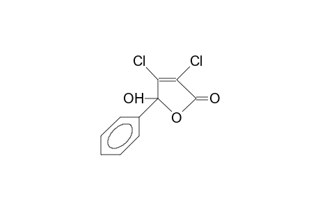 3,4-Dichloro-5-hydroxy-5-phenyl-2(5H)-furanone, 4-phenylmucochloric acid