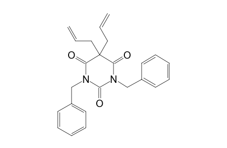 5,5-diallyl-1,3-dibenzylbarbituric acid