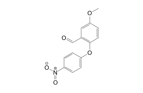 5-Methoxy-2-(4-nitrophenoxy)benzaldehyde