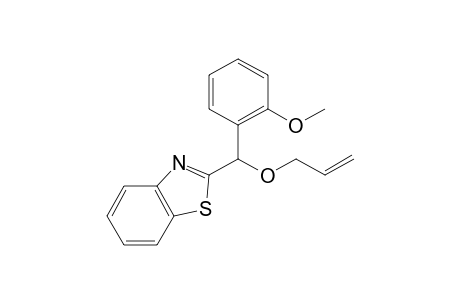 2-[Allyloxy(2-methoxyphenyl)methyl]benzothiazole