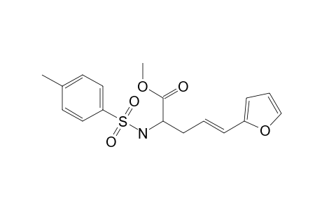 (E)-5-(2-furanyl)-2-[(4-methylphenyl)sulfonylamino]-4-pentenoic acid methyl ester