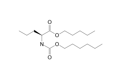 L-Norvaline, N-hexyloxycarbonyl-, pentyl ester