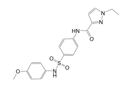 1-ethyl-N-{4-[(4-methoxyanilino)sulfonyl]phenyl}-1H-pyrazole-3-carboxamide