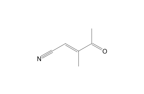 (E)-3-Methyl-4-oxopent-2-enenitrile