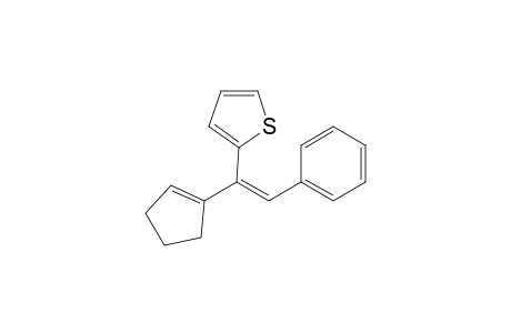 (Z)-2-(1-(Cyclopent-2-enyl)-2-phenylvinyl)thiophene