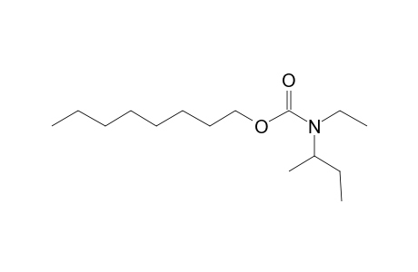 Carbonic acid, monoamide, N-(2-butyl)-N-ethyl-, octyl ester