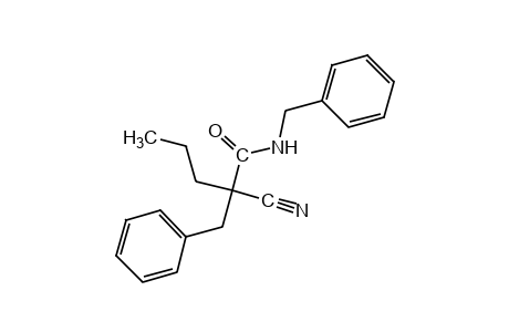 N-benzyl-alpha-cyano-alpha-propylhydrocinnamamide