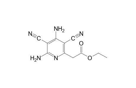 4,6-diamino-3,5-dicyano-2-pyridineacetic acid, ethyl ester