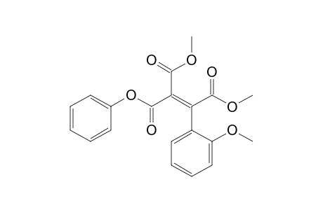 (E)-2-(2-Methoxy-phenyl)-3-phenoxycarbonyl-but-2-enedioic acid dimethyl ester