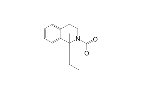 1-Ethyl-1,10b-dimethyl-1,5,6,10b-tetrahydro-oxazolo[4,3-a]isoquinolin-3-one