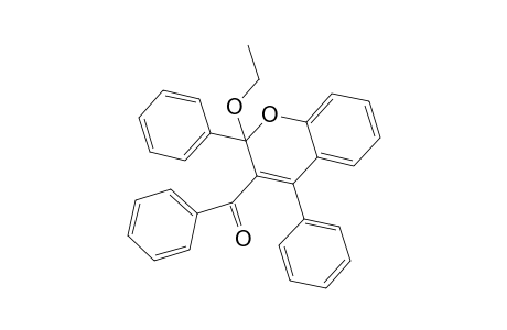 Ketone, 2-ethoxy-2,4-diphenyl-2H-1-benzopyran-3-yl phenyl