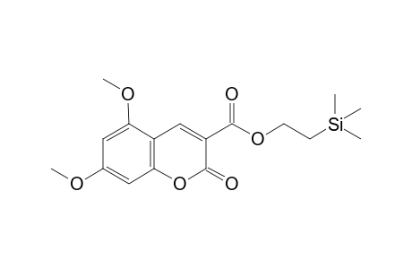3-[2'-(Trimethylsilyl)ethoxycarbonyl]-coumarin