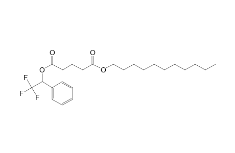 Glutaric acid, 1-phenyl-2,2,2-trifluoroethyl undecyl ester