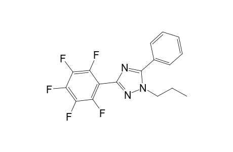 1-Propyl-3-(perfluorophenyl)-5-phenyl-1,2,4-triazole