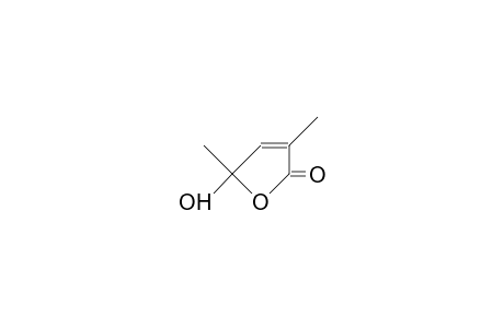 3,5-Dimethyl-5-hydroxy-2(5H)-furanone