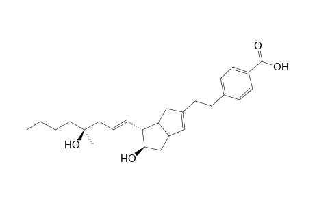 (1S,5S,6R,7R)-3-[2-(4-Carboxyphenyl)ethyl]-7-hydroxy-6-[(E,S)-4-hydroxy-4-methyl-1-octenyl]-bicyclo[3.3.0]-2-octene