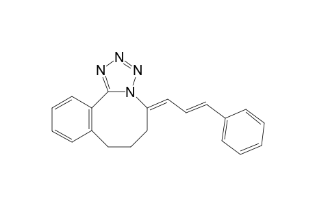 (2E,5E)-5-(3-PHENYLPROP-2-ENYLIDENE)-5,6,7,8-TETRAHYRDOTETRAZOLO-[5,1-A]-BENZ-[G]-AZONINE