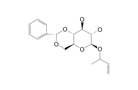 (R/S)-BUT-3-EN-2-YL-4,6-O-BENZYLIDENE-BETA-D-GLUCOPYRANOSIDE;DIASTEREOMER-#1